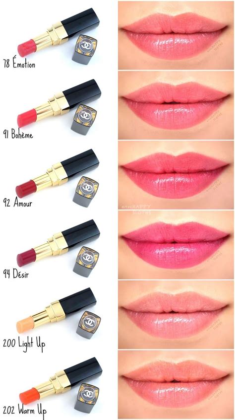 chanel flash lipstick swatches|most popular Chanel lipstick shades.